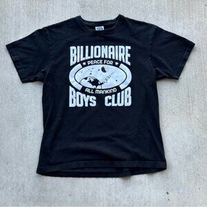 BBC Billionaire Boys Club T Shirt Men Size XL Slim Black All Mankind